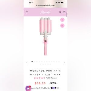 New Mermadehair 1.25 waver